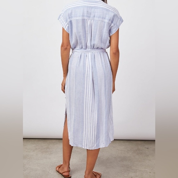 Rails Suri Dress- Color: Blue Dusk Stripe Size L - Picture 6 of 16